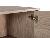 Eetkamerset DEVON - Misty Oak/Stone Grey C-MXF-298-SET1