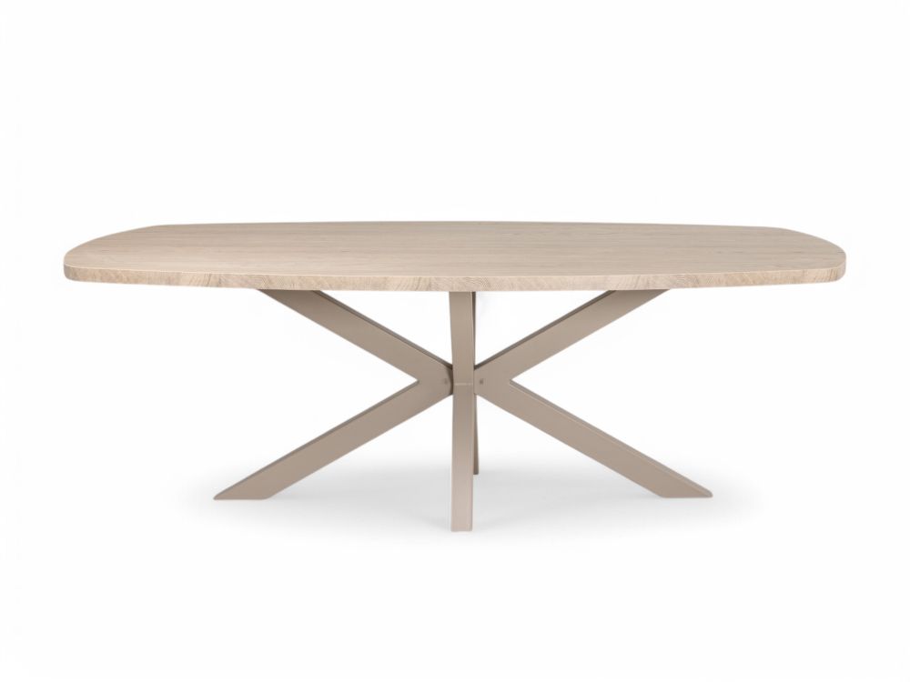 Eetkamerset DEVON - Misty Oak/Stone Grey C-MXF-298-SET1