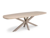 Eetkamerset DEVON - Misty Oak/Stone Grey C-MXF-298-SET1