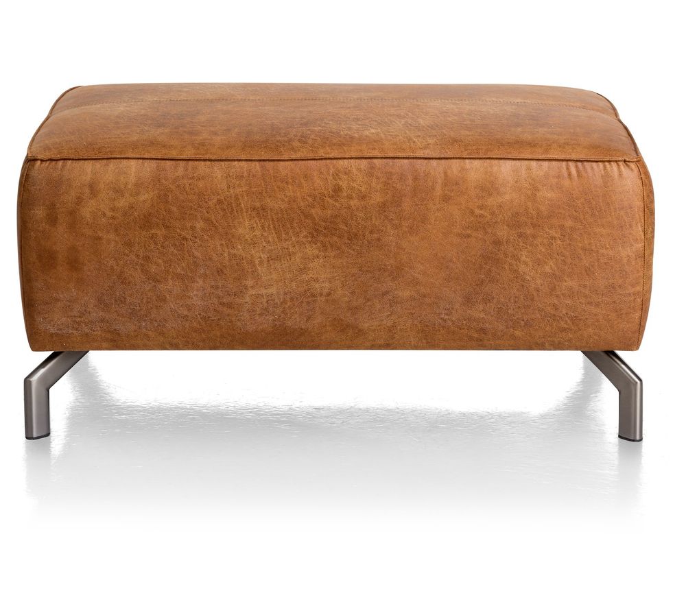 Set van 3-zit, 2,5-zit en poef ZEMBLA - Cognac C-HEH-ZEM-HKS1