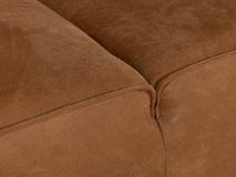 Set van 3-zit, 2,5-zit en poef ZEMBLA - Cognac C-HEH-ZEM-HKS1