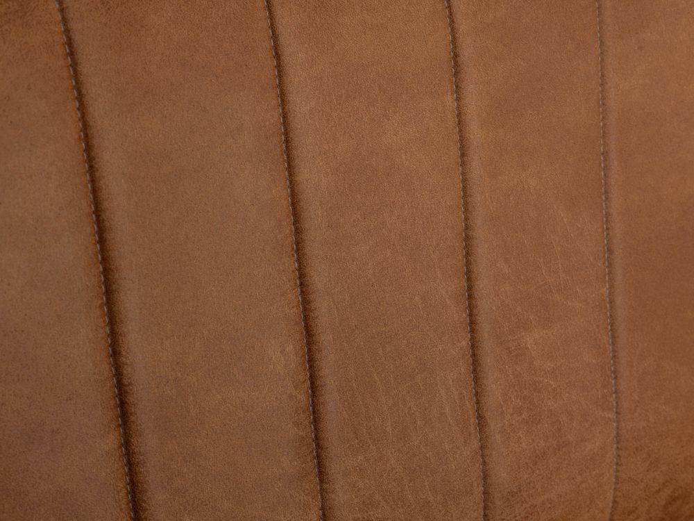 Set van 3-zit, 2,5-zit en poef ZEMBLA - Cognac C-HEH-ZEM-HKS1