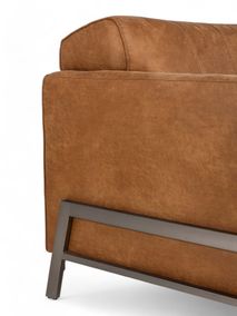 Set van 3-zit, 2,5-zit en poef ZEMBLA - Cognac C-HEH-ZEM-HKS1