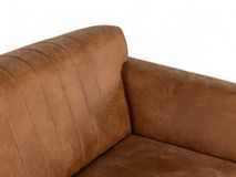 Set van 3-zit, 2,5-zit en poef ZEMBLA - Cognac C-HEH-ZEM-HKS1