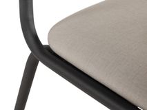 Eetkamerstoel SUNNY - Linetex Frappe/Antraciet PFT-63-TZ1