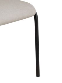 Eetkamerstoel SUNNY - Linetex Frappe/Antraciet PFT-63-TZ1