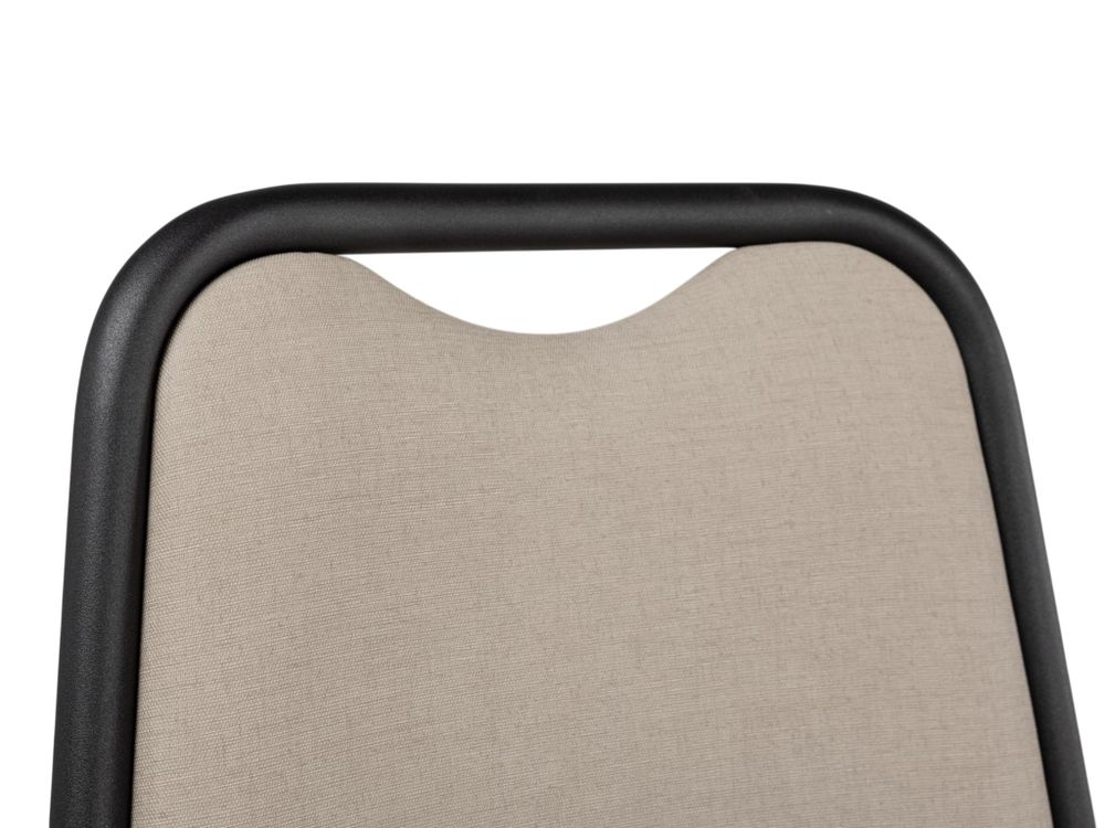 Eetkamerstoel SUNNY - Linetex Frappe/Antraciet PFT-63-TZ2