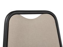 Eetkamerstoel SUNNY - Linetex Frappe/Antraciet PFT-63-TZ2