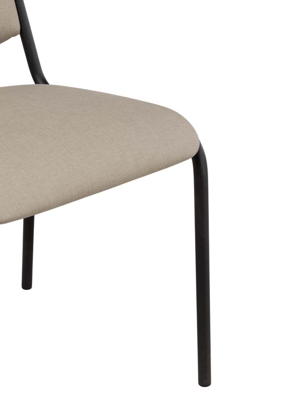 Eetkamerstoel SUNNY - Linetex Frappe/Antraciet PFT-63-TZ2