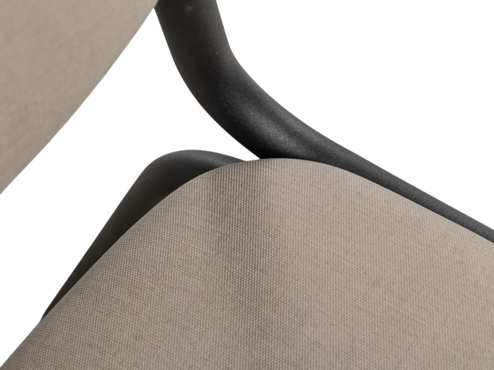 Eetkamerstoel SUNNY - Linetex Frappe/Antraciet PFT-63-TZ2