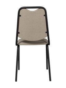 Eetkamerstoel SUNNY - Linetex Frappe/Antraciet PFT-63-TZ2