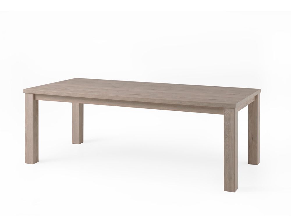 Eetkamertafel ETNA - Oak light grey EVA ET T17T