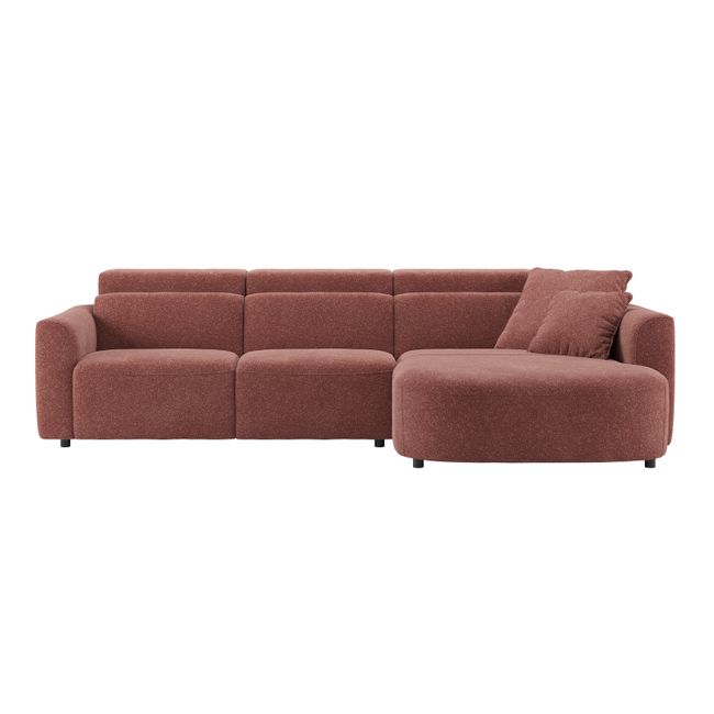 Hoekzetel incl. elektr. relaxen CANTELLO - Rood