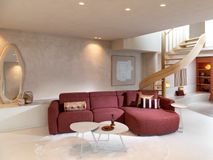 Hoekzetel incl. elektr. relaxen CANTELLO - Rood C-XOO-336-HKS1