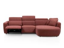 Hoekzetel incl. elektr. relaxen CANTELLO - Rood C-XOO-336-HKS1