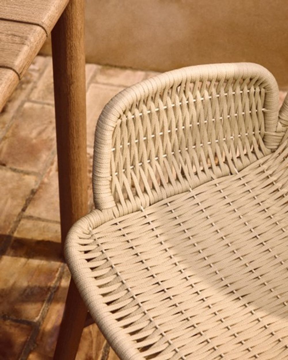 Tuinstoel ALIPA - Donkergrijs/Massief acaciahout KAV O00321RO12