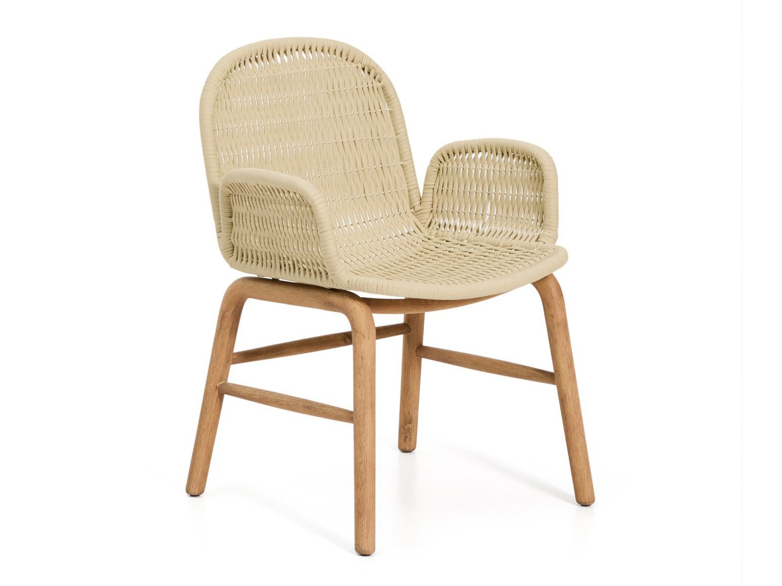 Tuinstoel ALIPA - Donkergrijs/Massief acaciahout KAV O00321RO12