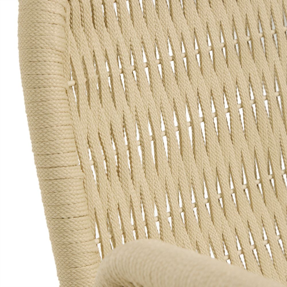 Tuinstoel ALIPA - Donkergrijs/Massief acaciahout KAV O00321RO12