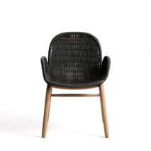 Tuinstoel ALIPA - Ecru/Massief acaciahout KAV O00321RO15