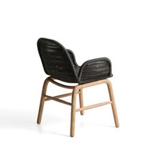 Tuinstoel ALIPA - Ecru/Massief acaciahout KAV O00321RO15