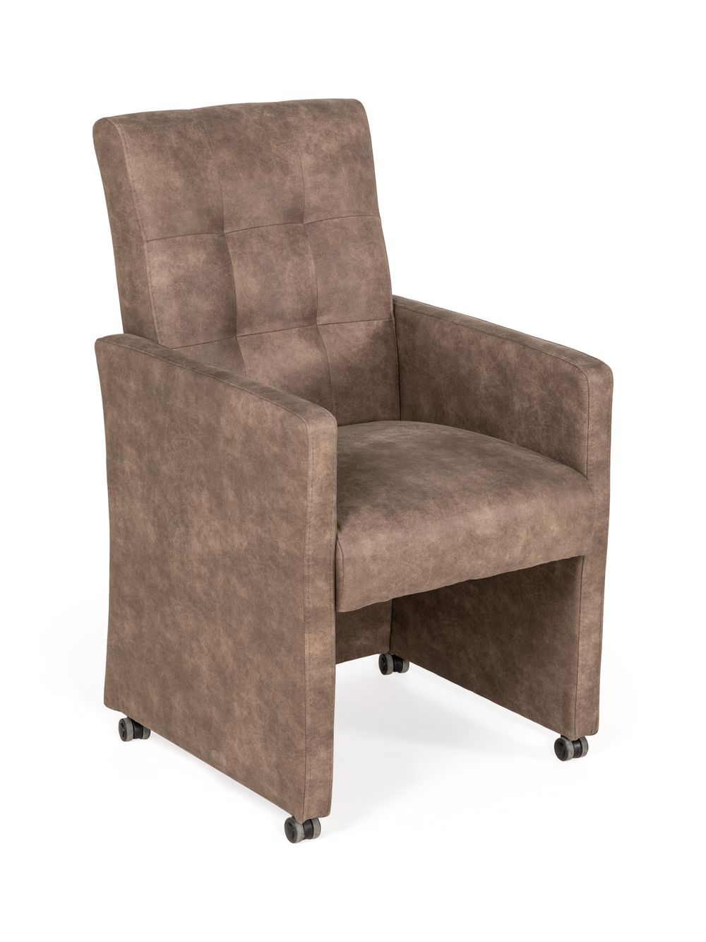 Set van 4 stoelen op wieltjes SAMOA - Preston mocc C-DBF-SA-SET1