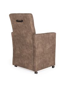 Set van 4 stoelen op wieltjes SAMOA - Preston mocc C-DBF-SA-SET1