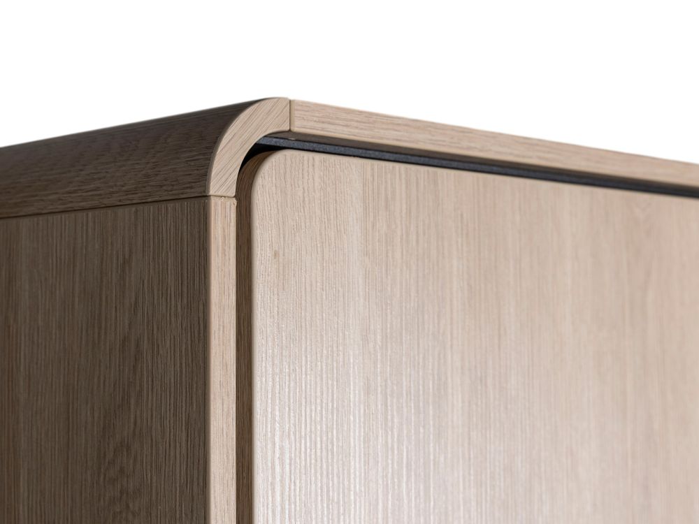 Draaideurkast LAGO - Brushed Sand Oak Nature MBR-85-000017