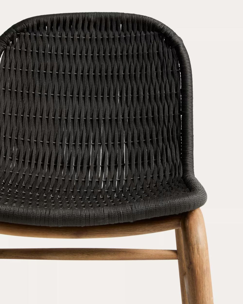 Tuinstoel ALIPA - Donkergrijs / Massief accaciahou KAV O00585RO15