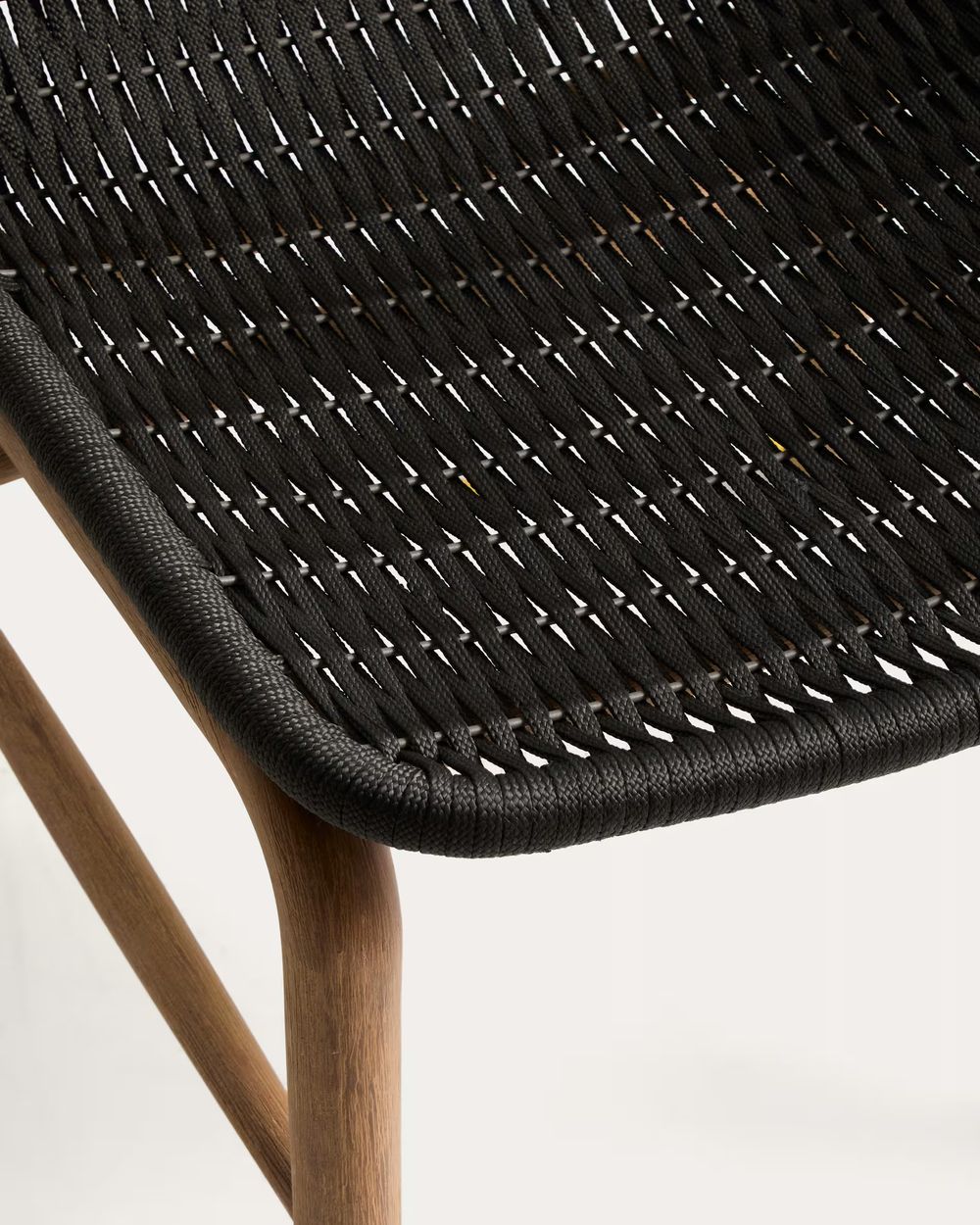 Tuinstoel ALIPA - Donkergrijs / Massief accaciahou KAV O00585RO15