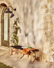 Tuinbank ALIPA - Donkergrijs / Massief accaciahout KAV O00586RO15