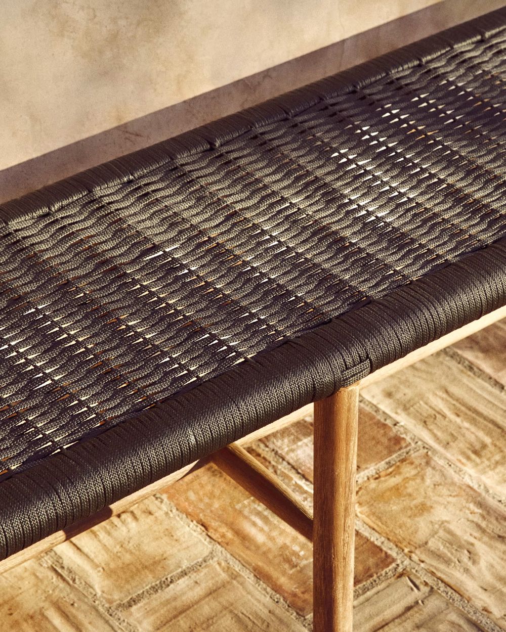 Tuinbank ALIPA - Donkergrijs / Massief accaciahout KAV O00586RO15