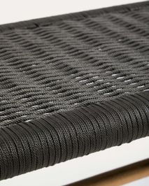 Tuinbank ALIPA - Donkergrijs / Massief accaciahout KAV O00586RO15