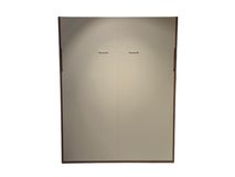 Verticaal opklapbed OPTIMA - Notelaar / Vanille BNE-23-001-VER160200