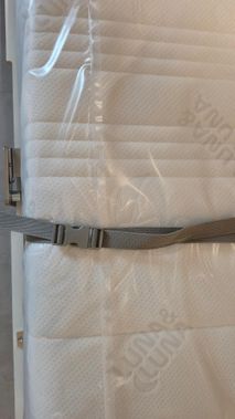 Verticaal opklapbed OPTIMA - Notelaar / Vanille BNE-23-001-VER160200