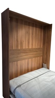 Verticaal opklapbed OPTIMA - Notelaar / Vanille BNE-23-001-VER160200