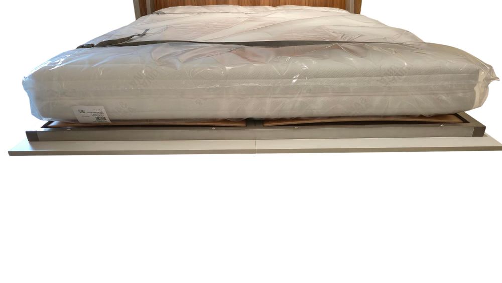 Verticaal opklapbed OPTIMA - Notelaar / Vanille BNE-23-001-VER160200