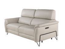 3-zit met elektrische relaxen APACHE - Leder licht DDV-24-000110-LR-GA1019