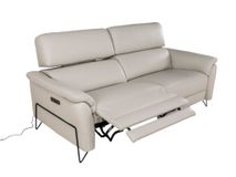 3-zit met elektrische relaxen APACHE - Leder licht DDV-24-000110-LR-GA1019