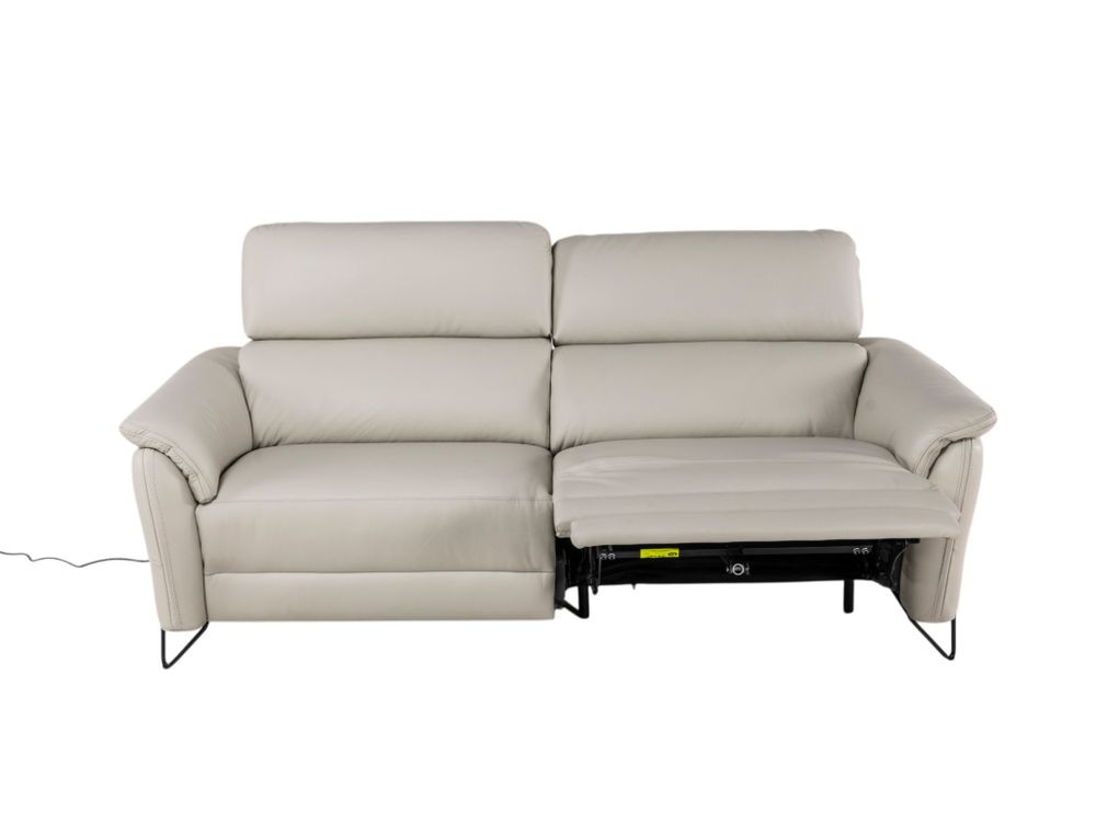 3-zit met elektrische relaxen APACHE - Leder licht DDV-24-000110-LR-GA1019