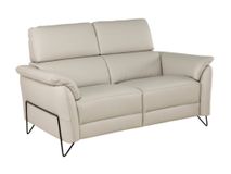 2-zit APACHE - Leder lichtgrijs DDV-24-TZ2