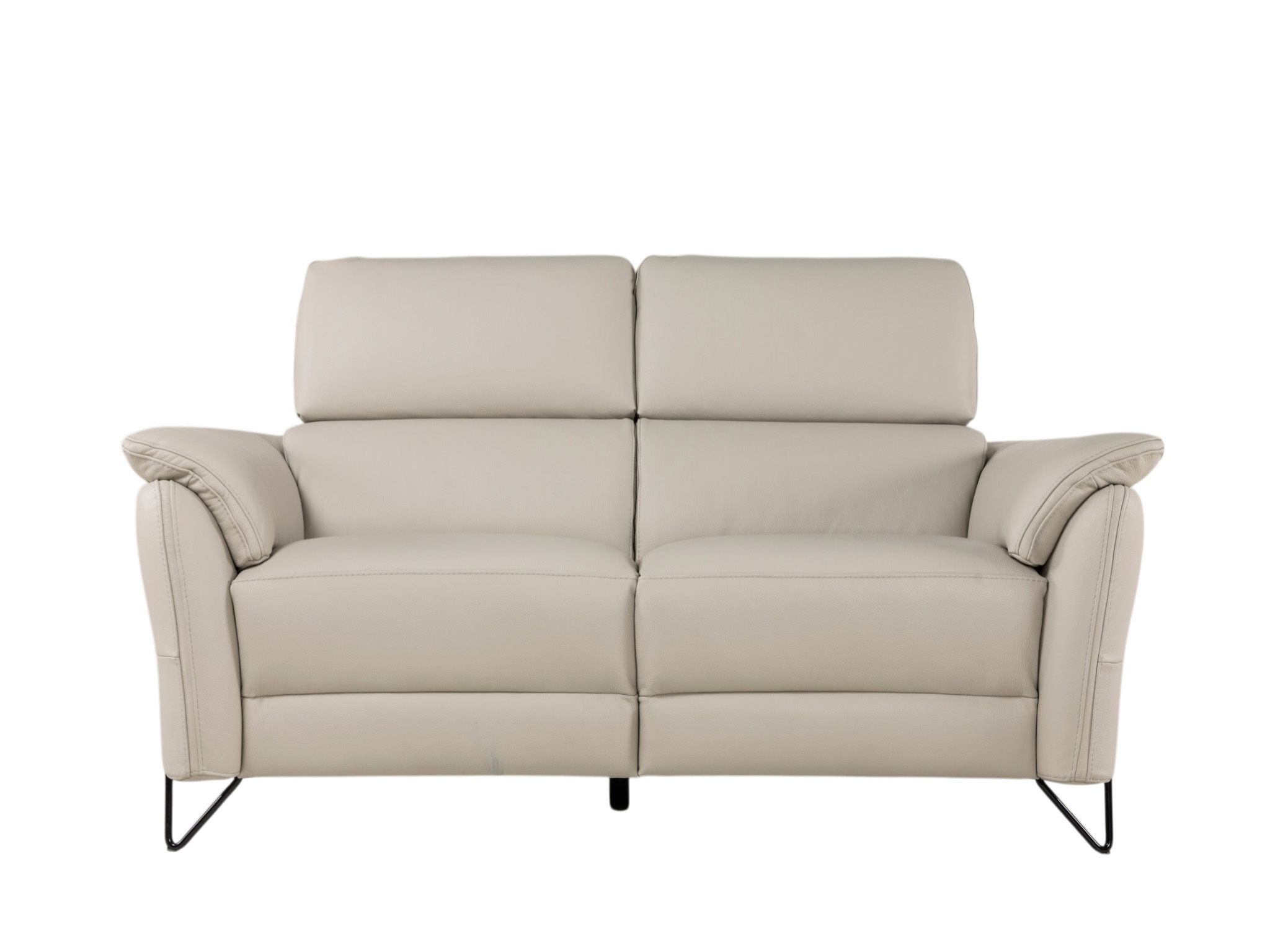 2-zit APACHE - Leder lichtgrijs DDV-24-TZ2