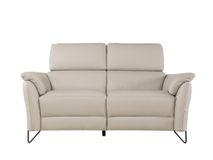 2-zit APACHE - Leder lichtgrijs DDV-24-TZ2