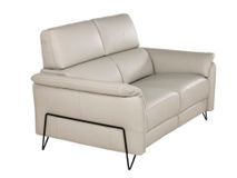 2-zit APACHE - Leder lichtgrijs DDV-24-TZ2