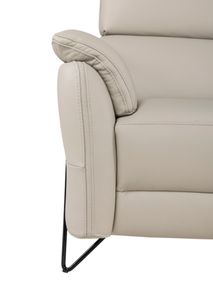 2-zit APACHE - Leder lichtgrijs DDV-24-TZ2