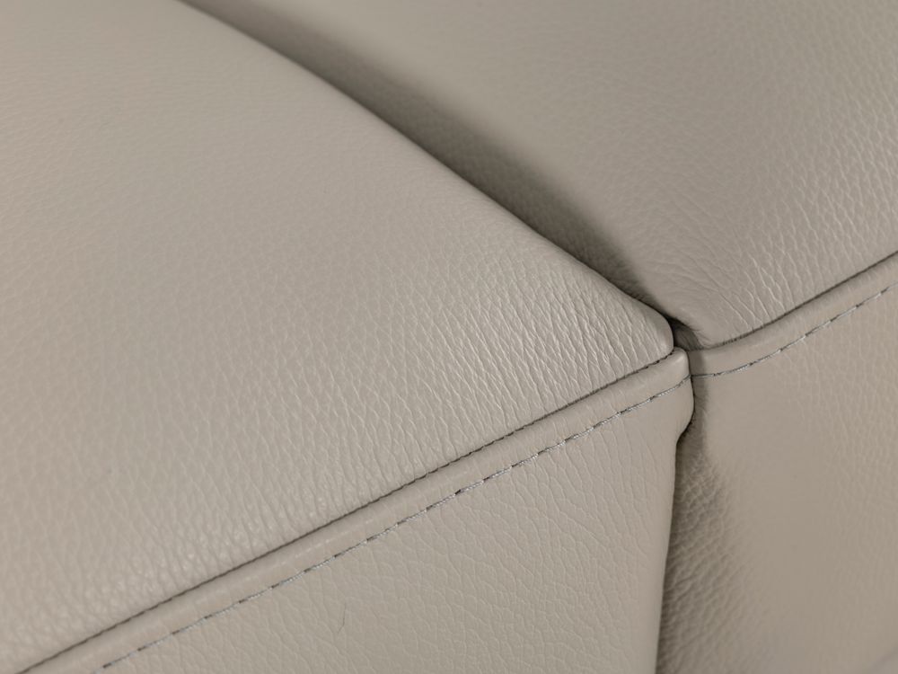 2-zit APACHE - Leder lichtgrijs DDV-24-TZ2