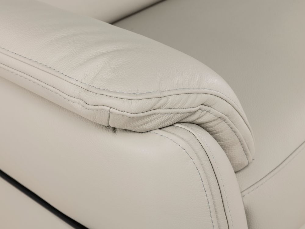 2-zit APACHE - Leder lichtgrijs DDV-24-TZ2