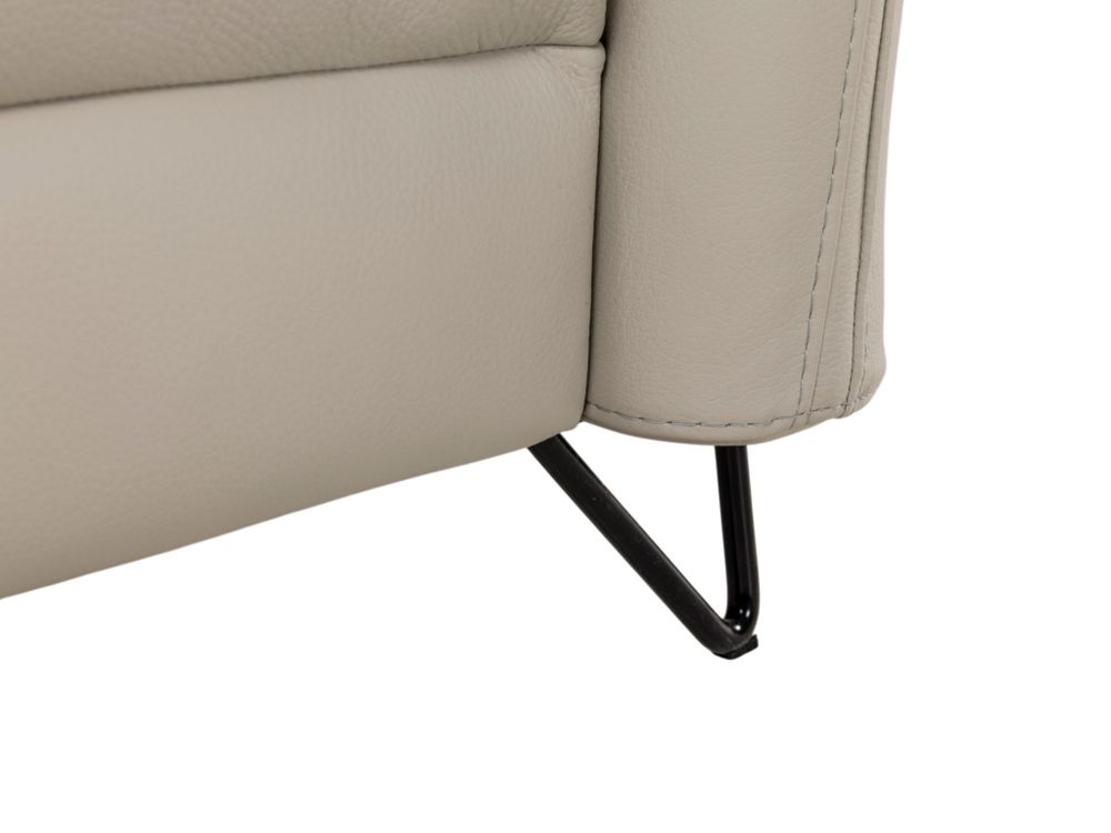 2-zit APACHE - Leder lichtgrijs DDV-24-TZ2