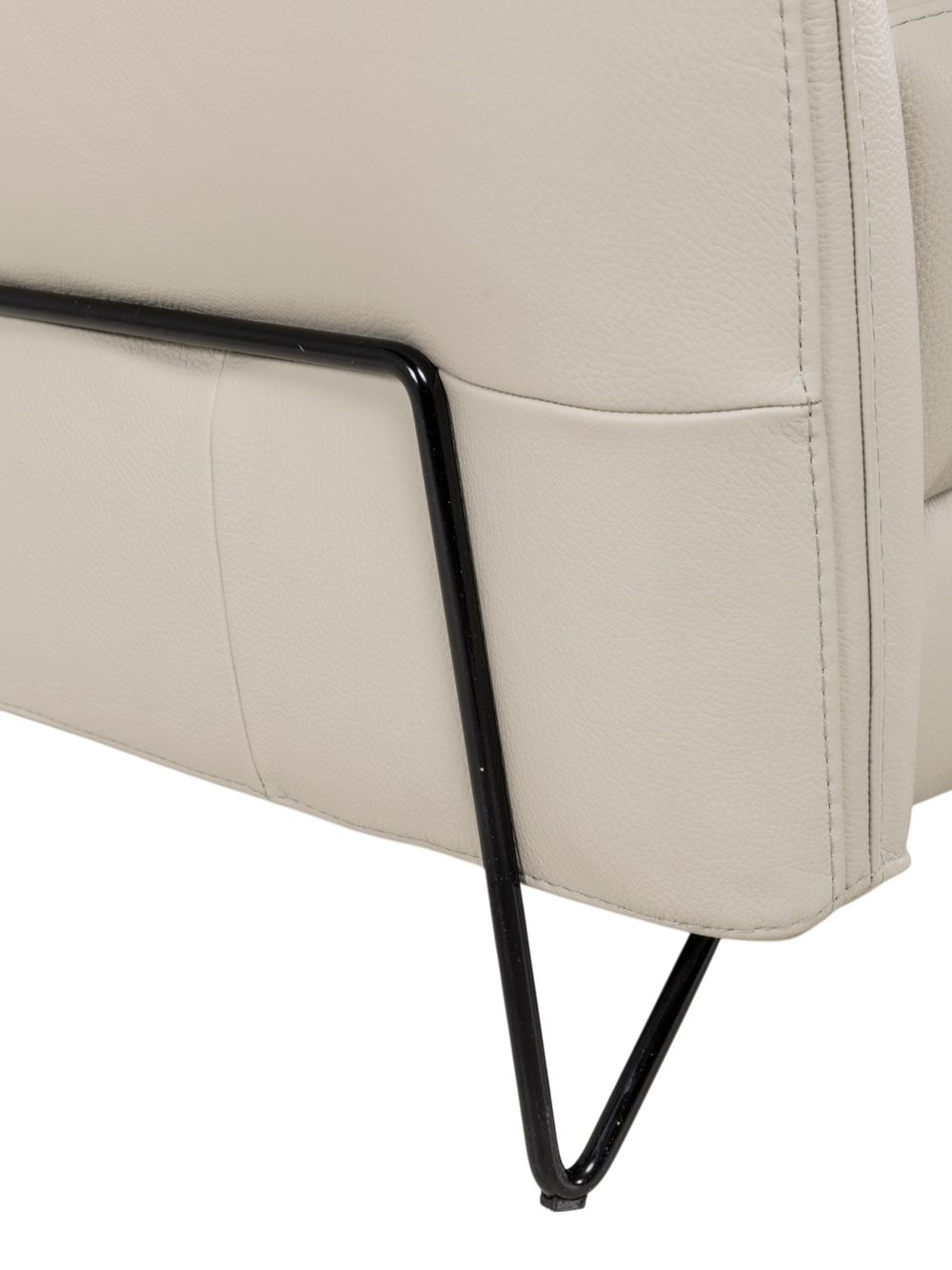 2-zit APACHE - Leder lichtgrijs DDV-24-TZ2