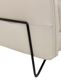 2-zit APACHE - Leder lichtgrijs DDV-24-TZ2