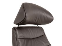 Elektrische relaxfauteuil MARINA - Leder donkerbru THC-15-000007-S-DBZ